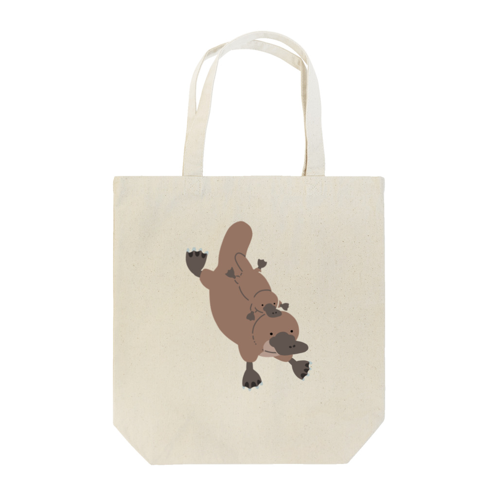 SAKUMA RECORDSのカモノハシの親子 Tote Bag