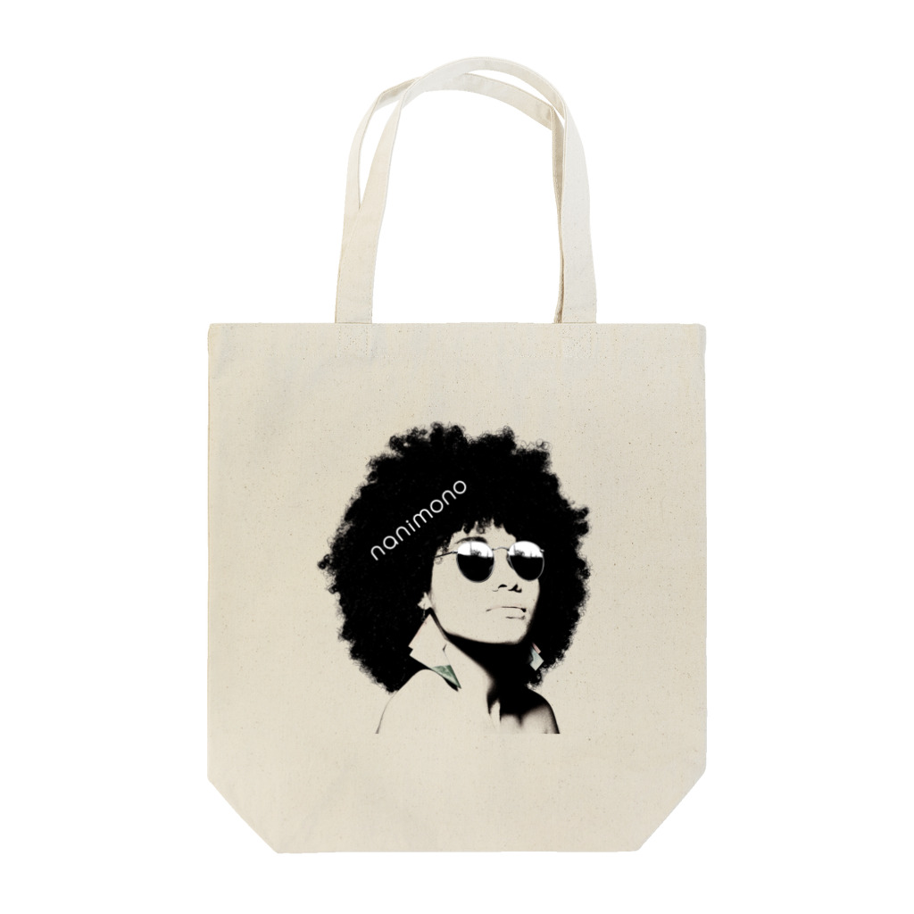 nanimonoのnanimono Afro トートバッグ