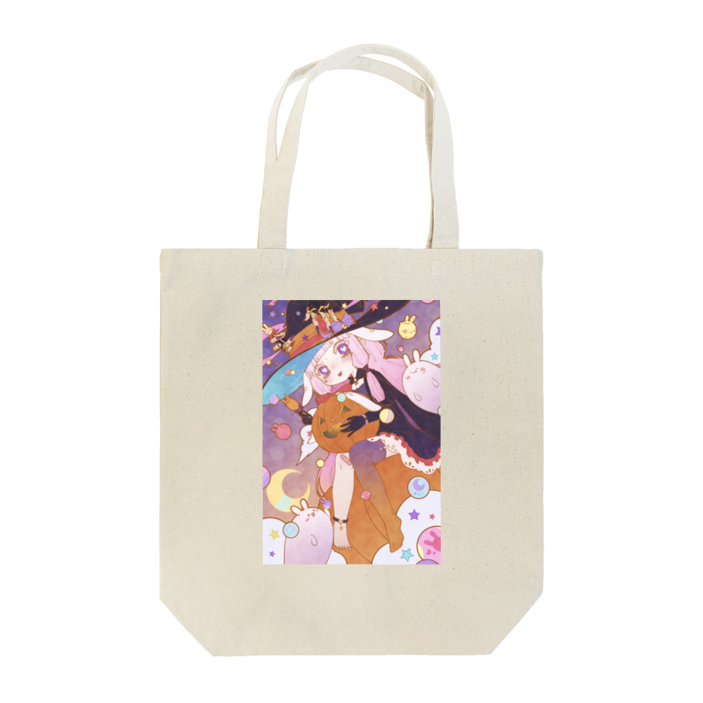 山葵亭の飴と兎の魔女っ娘 Tote Bag