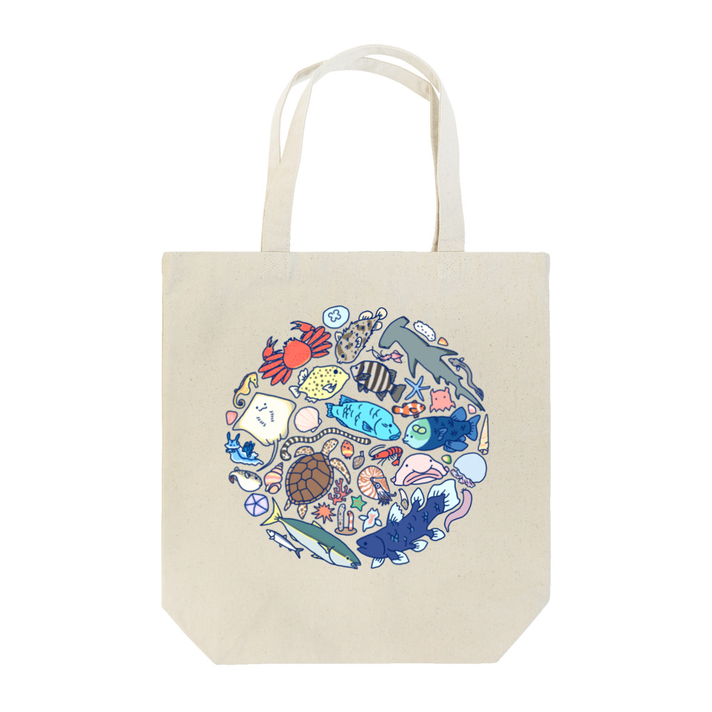 fmtmm(ふも)の海のいきもの Tote Bag