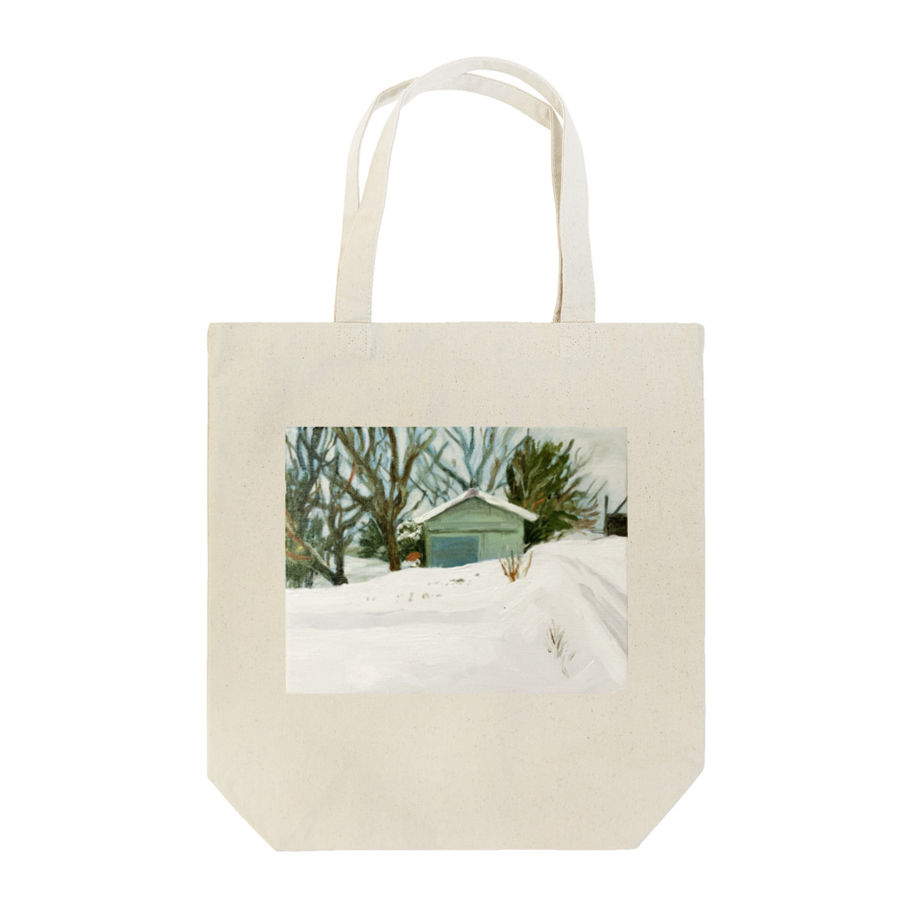 Inabamarieの雪の日 Tote Bag