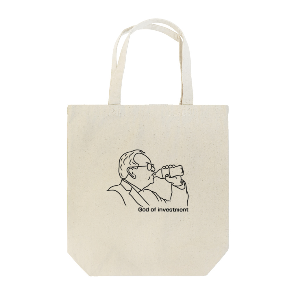 ニポトレ本舗☆投資家とトレーダーに捧ぐの投資の神様（がいると仮定したら） Tote Bag