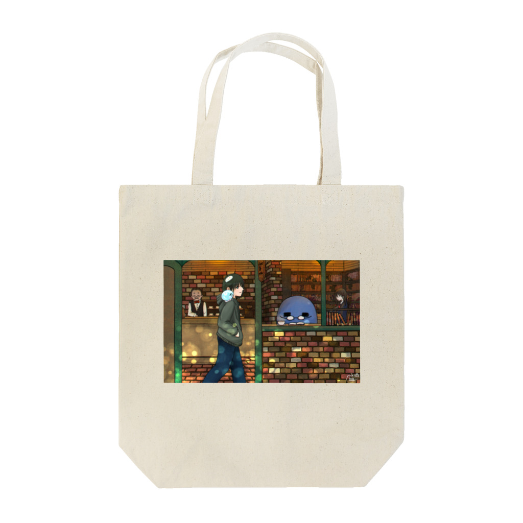 雪之丞ଳ⸒ ⸒の【くらげのくらー】秋さんぽ Tote Bag