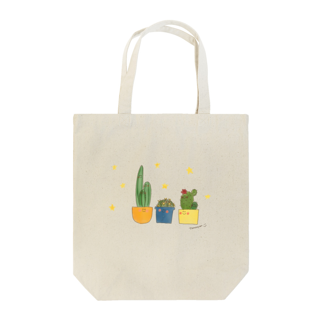 niconico smileのサボテンさん Tote Bag