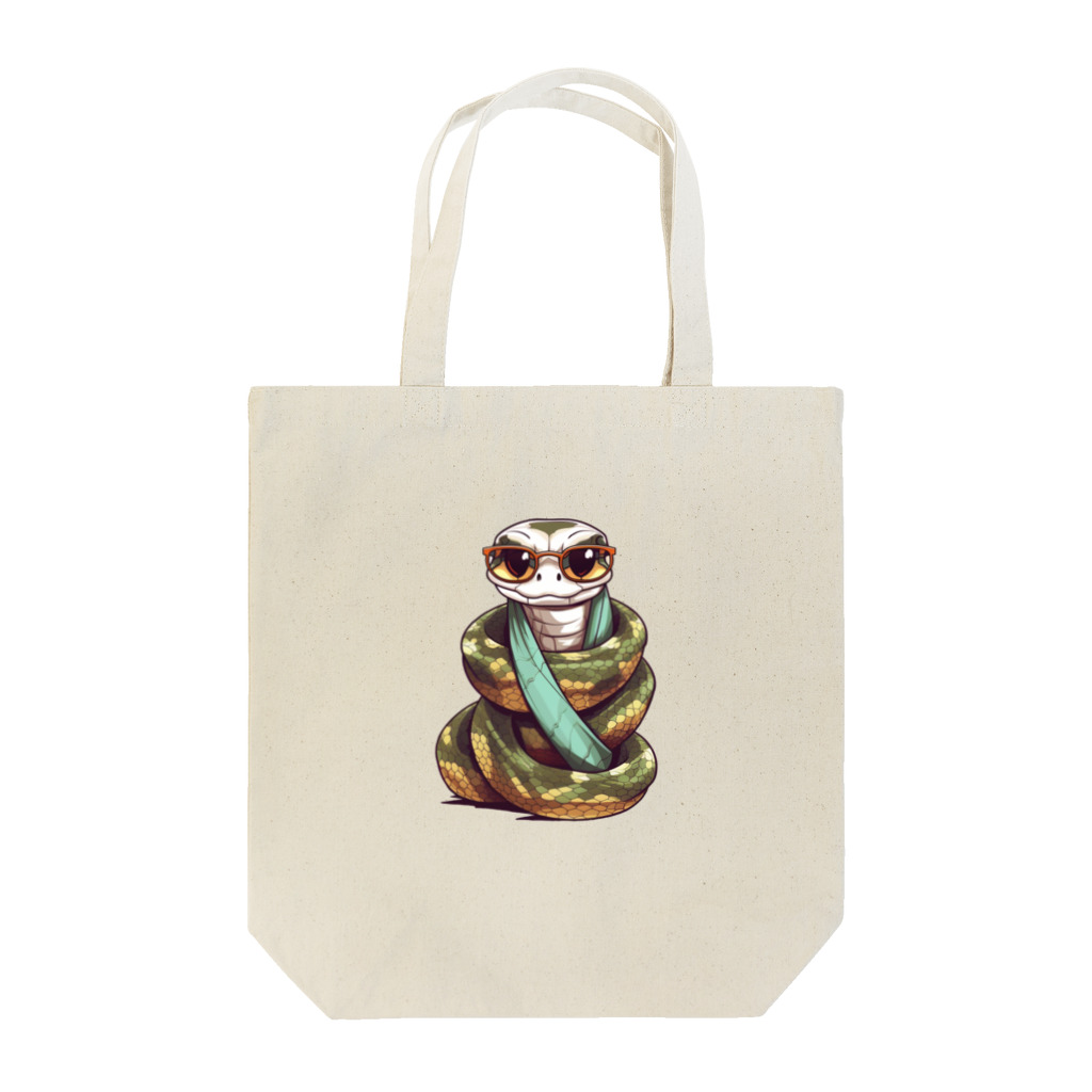 Vasetti_pressのカッコイイパイソン Tote Bag