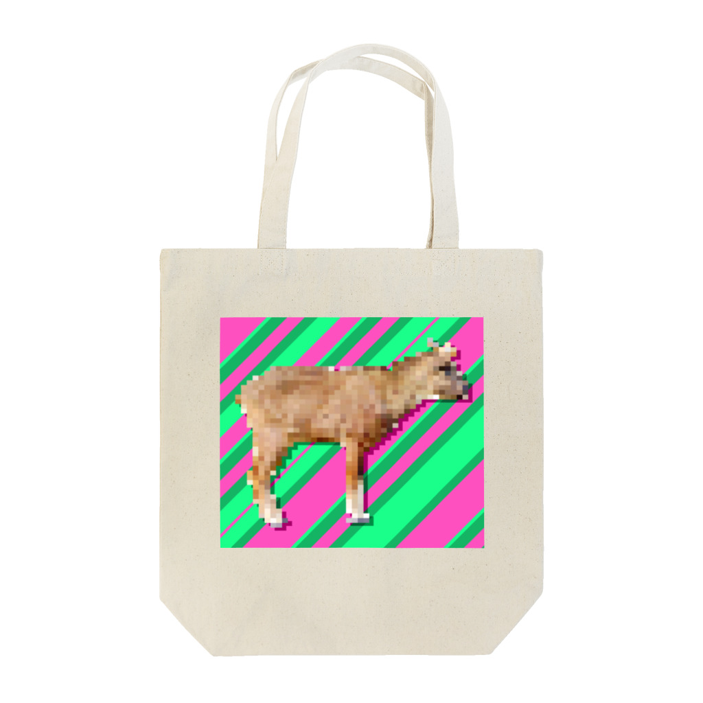 kagomeのリラックスアイテムショップのインパクトバッチリ♪ドットなアニマル！ Tote Bag