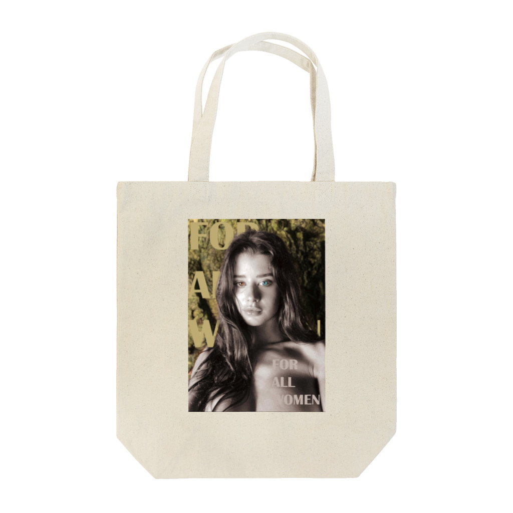 Yuta YoshiのFor all women Tote Bag