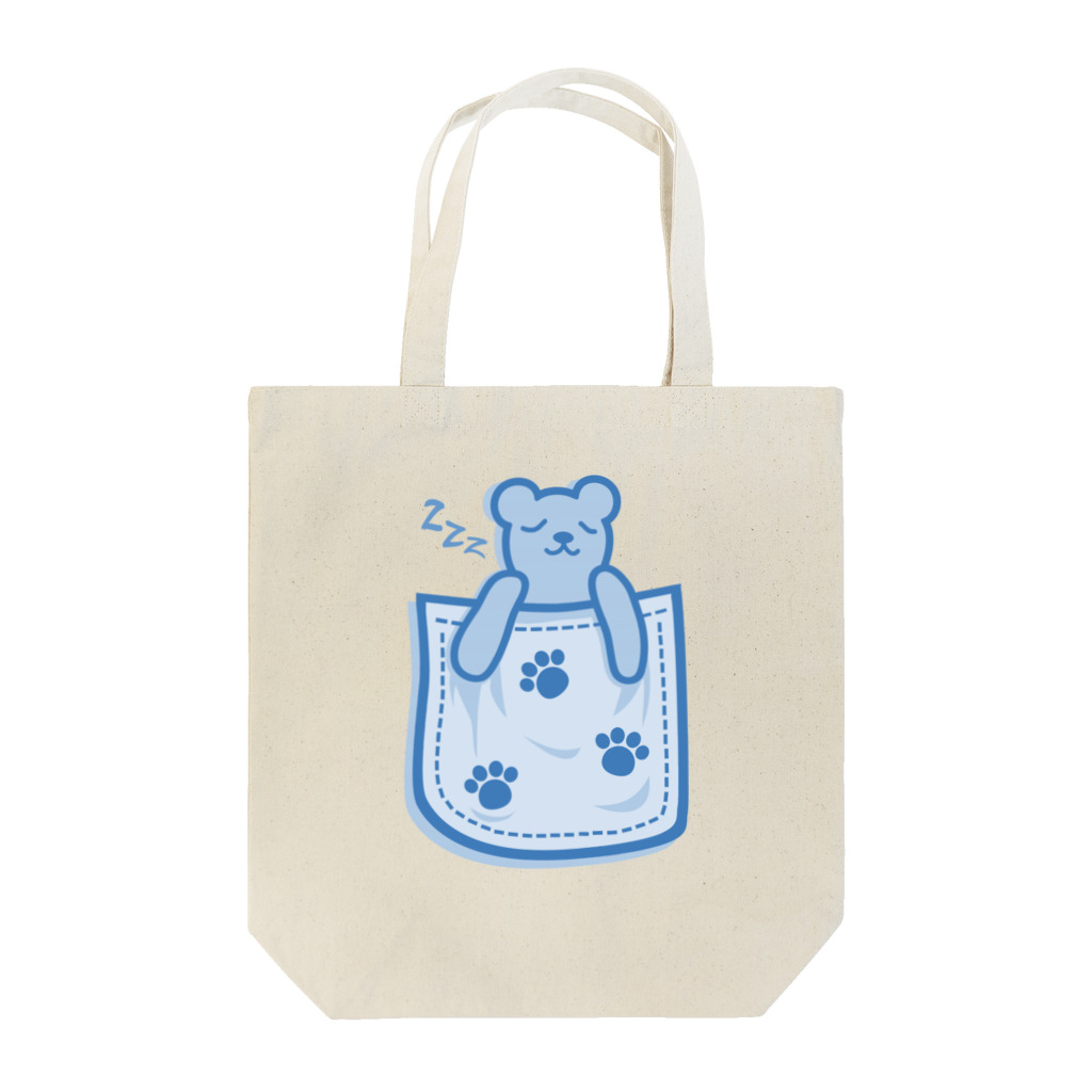 AURA_HYSTERICAのBear_in_the_Pocket Tote Bag