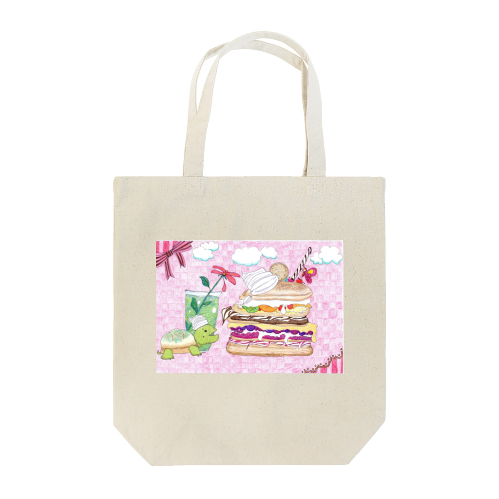 つぎのかめろんぱんけーき Tote Bag