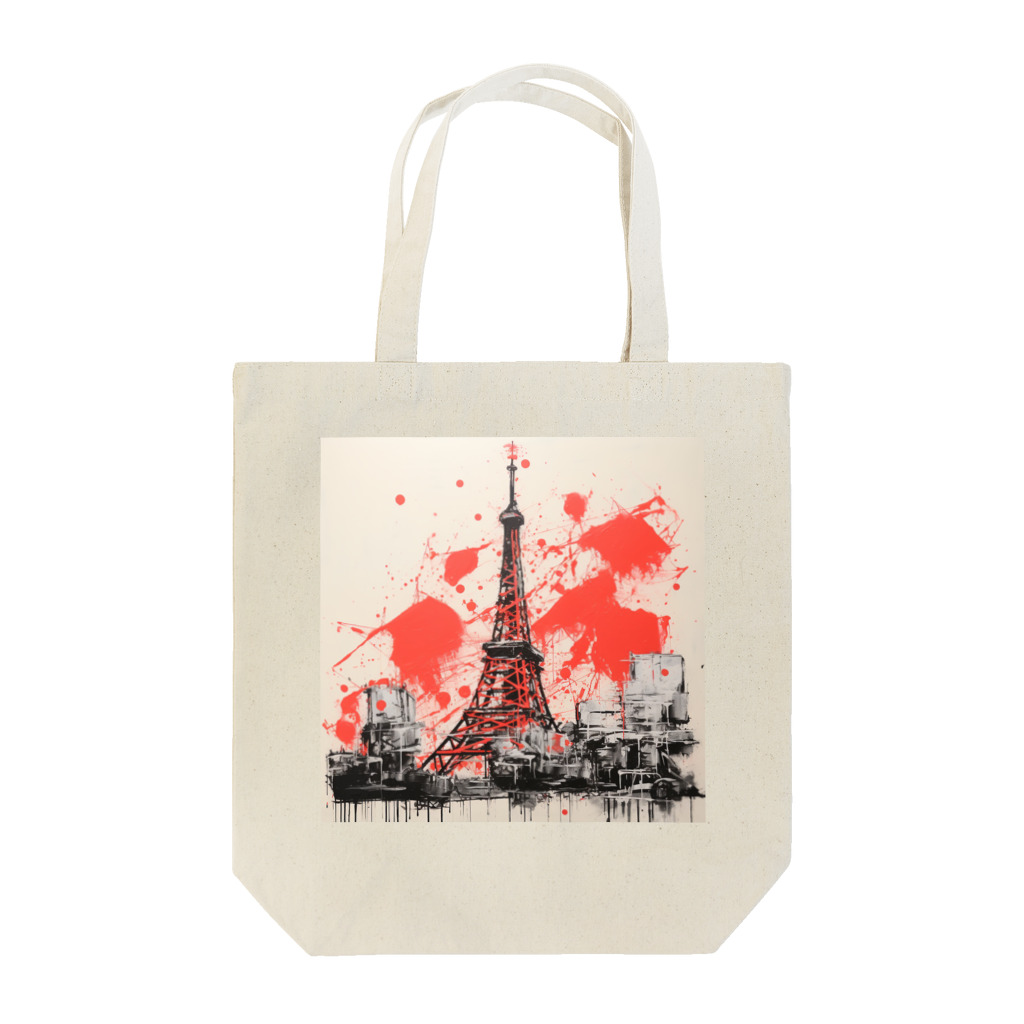 東京と雨と。の下町と東京と。 Tote Bag