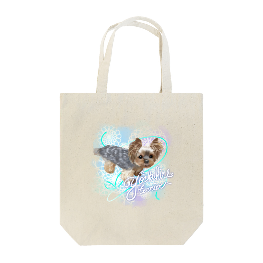 R&Mの絵なんですヨーキーちゃんふわふわ Tote Bag