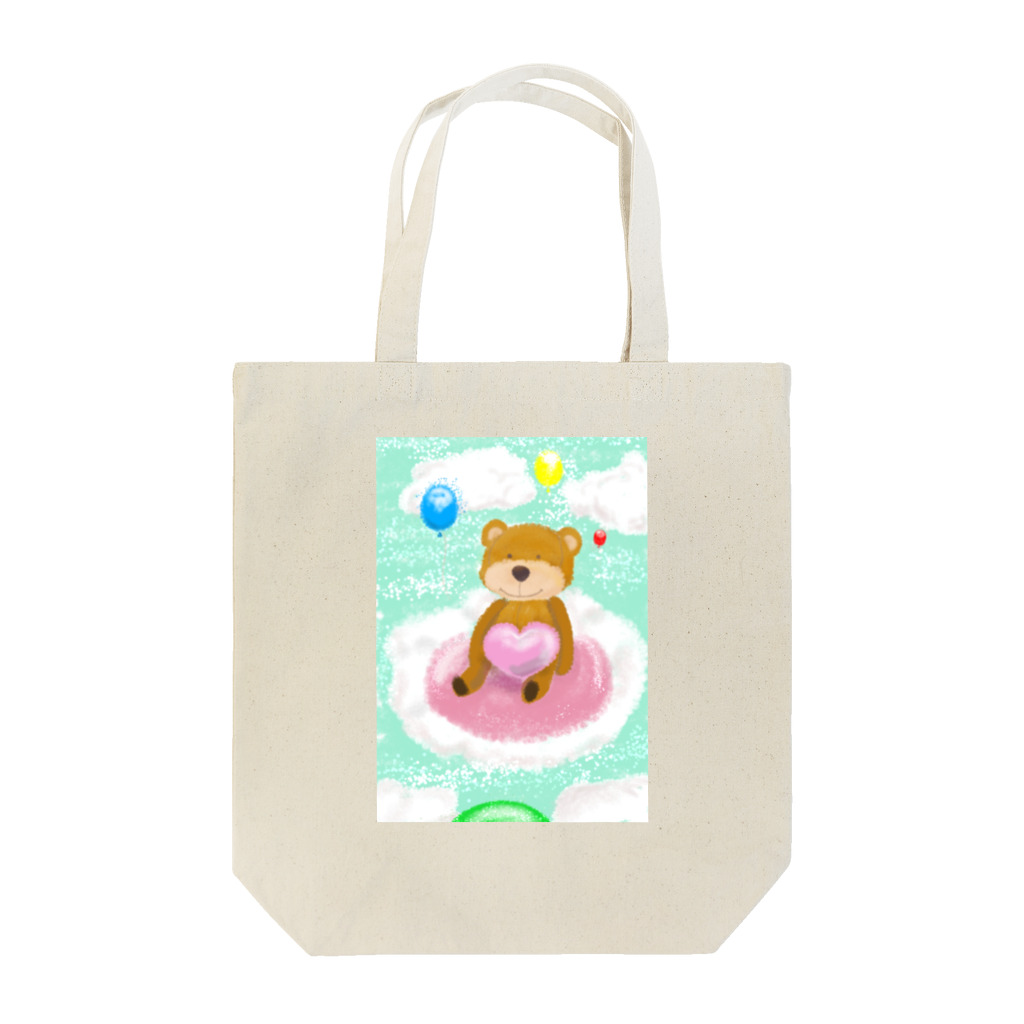 _melon_aki_のおさんぽ　テディベア  Tote Bag