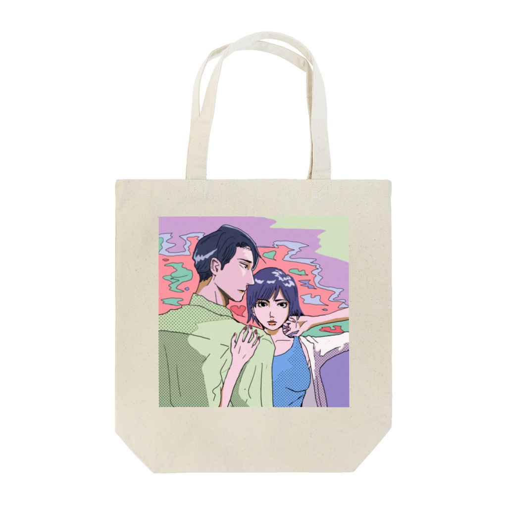 mokkunのちょっと待って、行かないでシリーズ Tote Bag