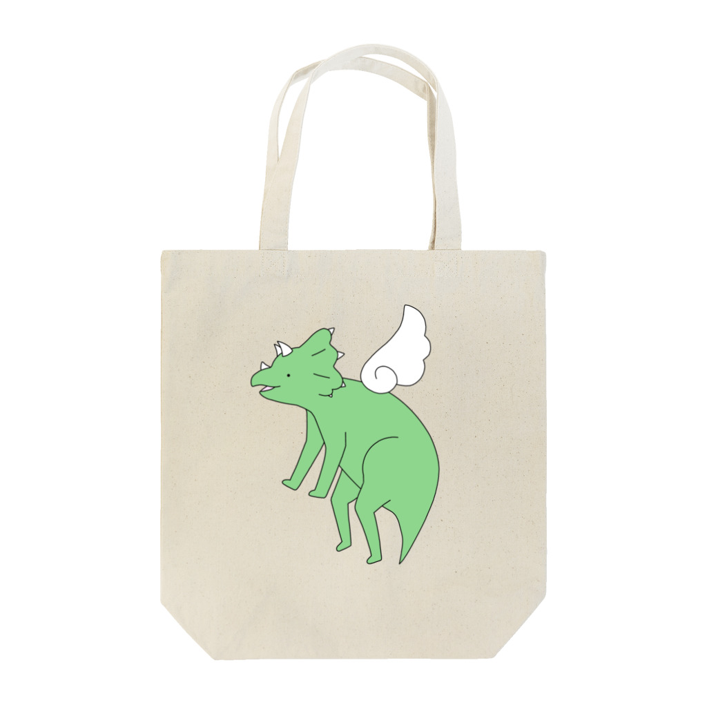 ご乱心ふれんずのフライングダイナソー Tote Bag