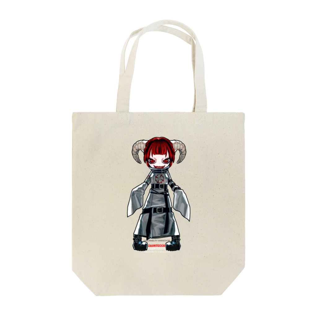 🩸ハロウィンホラー ⛓ゾウンテッ子🐏かわいいお化け屋敷VTuber🩸のゾウンテッ子  Tote Bag