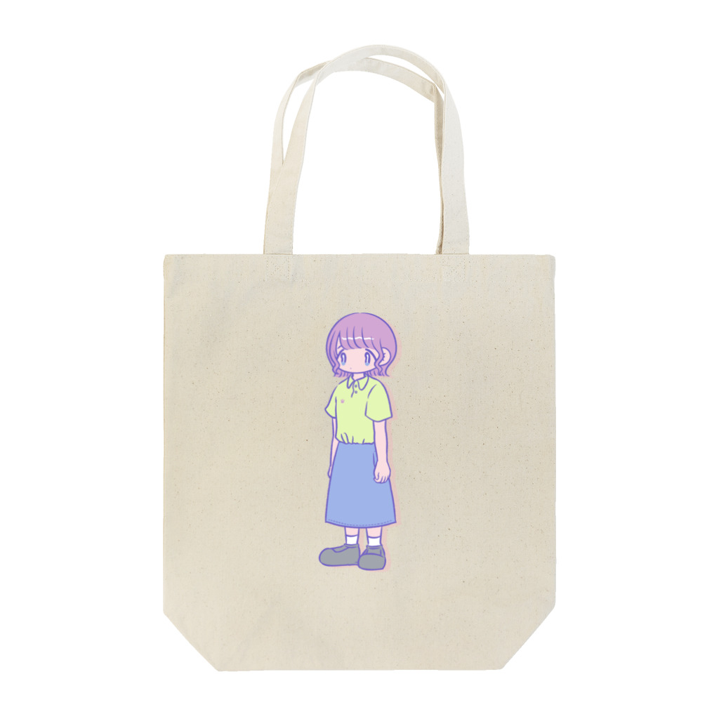 微々子(Viviko)の棒立ち女子 Tote Bag