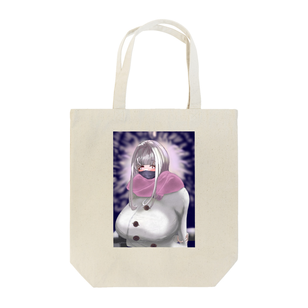 星乃荊サクの冬花火 Tote Bag