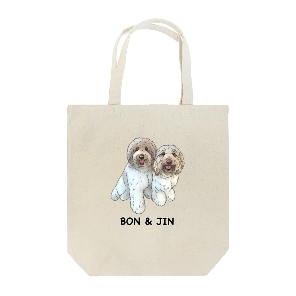 ねこむすめショップのBON & JIN Tote Bag