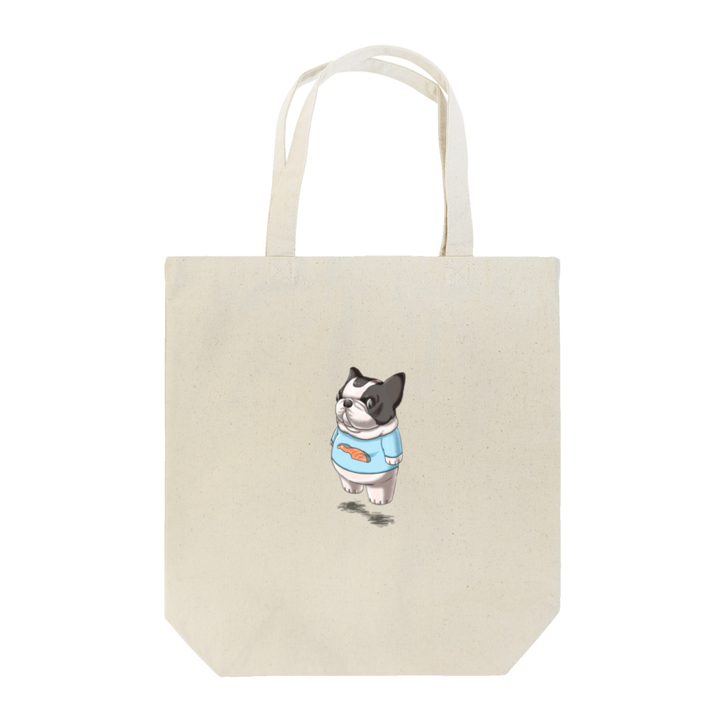 ベーコンの浮いてる犬 Tote Bag