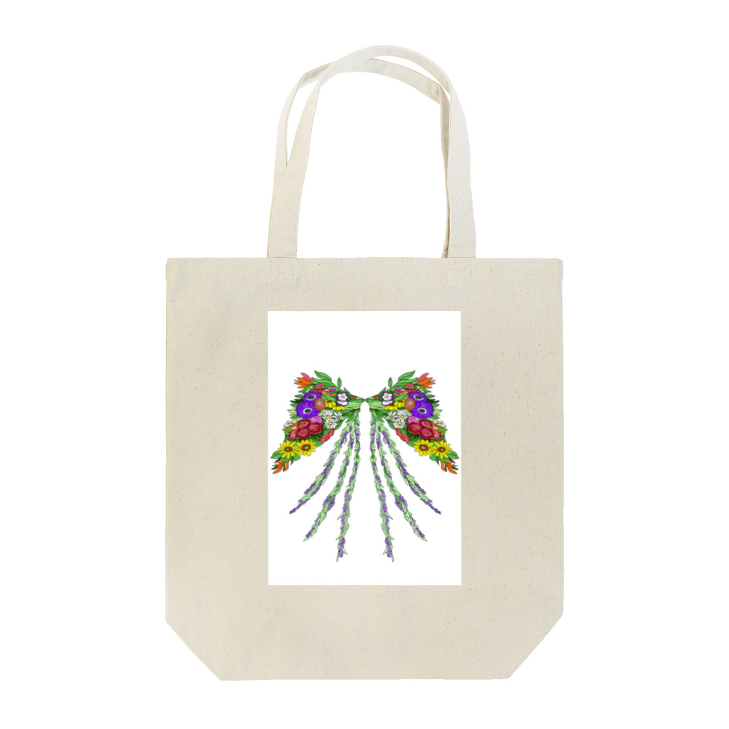 Aizen屋の花の羽根 Tote Bag