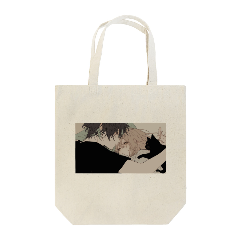 as -AIイラスト- のまだ寝てていいよ Tote Bag