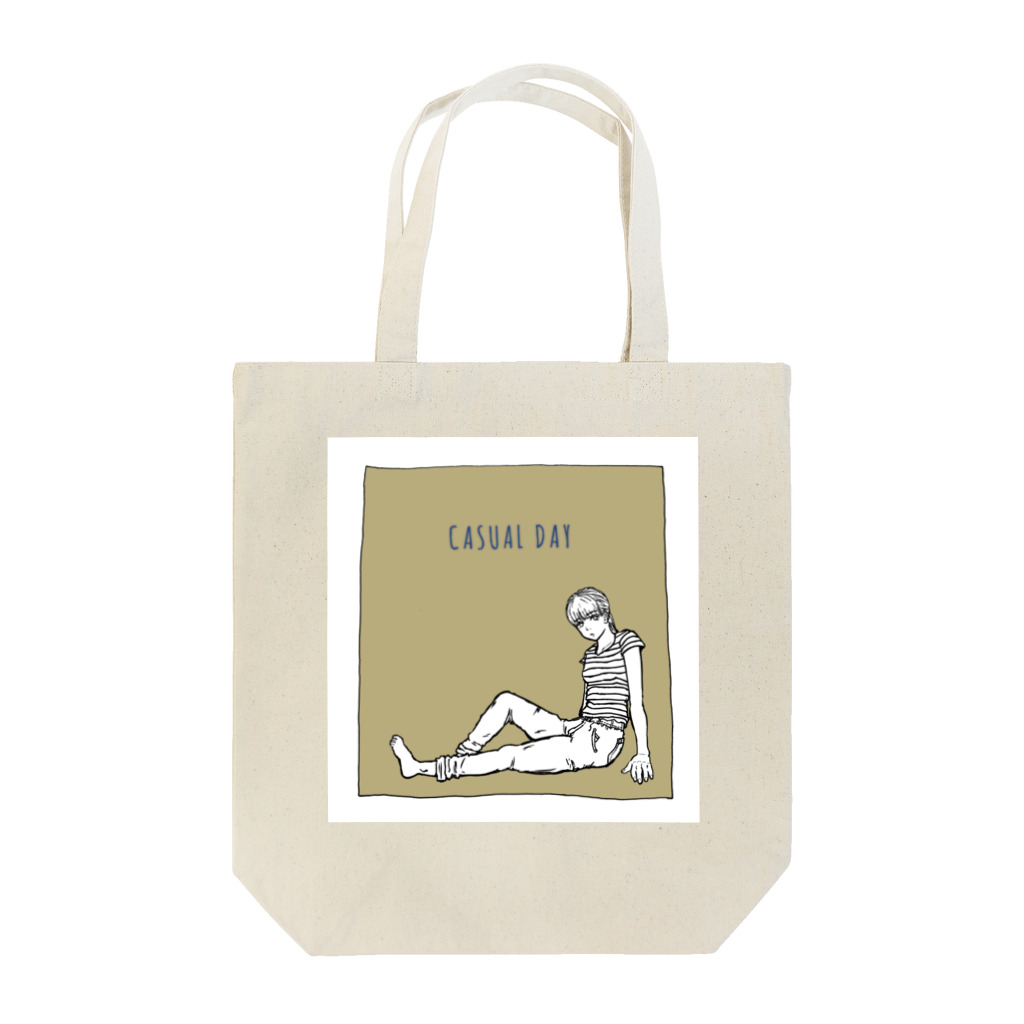 楽ガキのCASUAL DAY Tote Bag