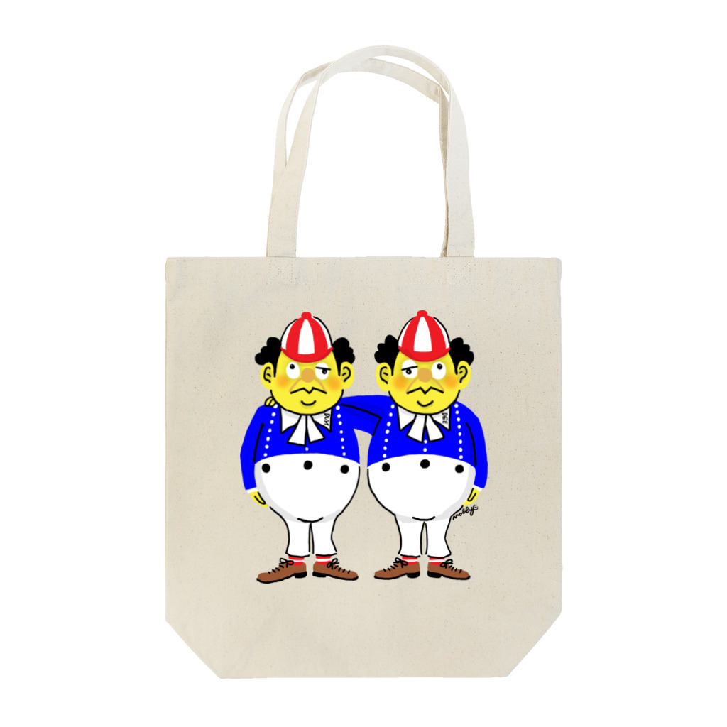 Nobby's SUZURI shopの双子のおじさん Tote Bag