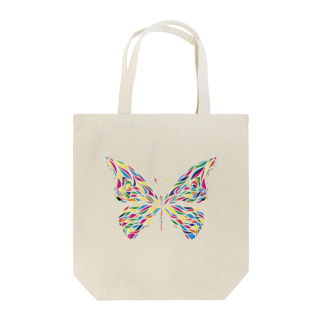 chicodeza by suzuriのビビッドな蝶々 Tote Bag