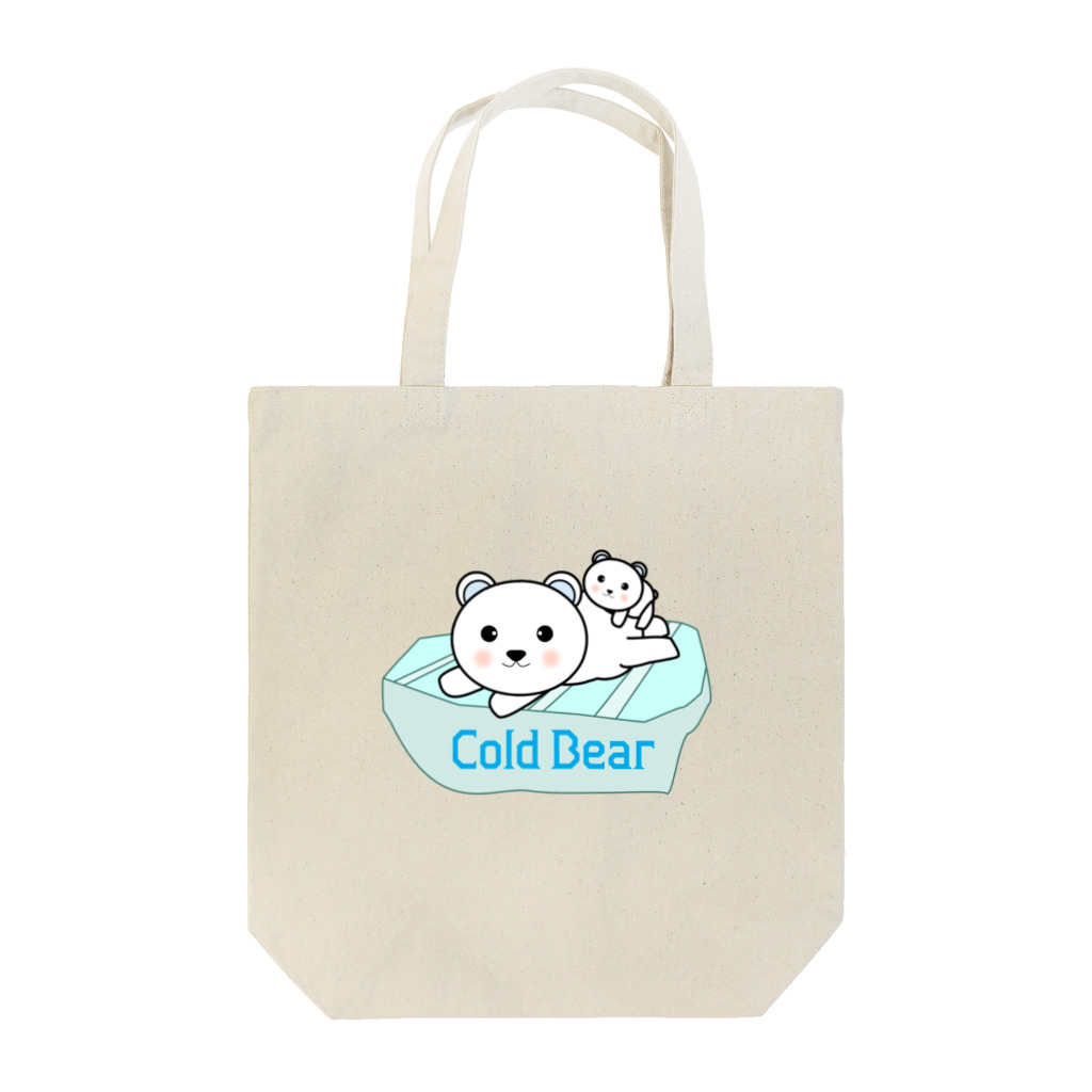 chicodeza by suzuriのひんやりしろくま Tote Bag