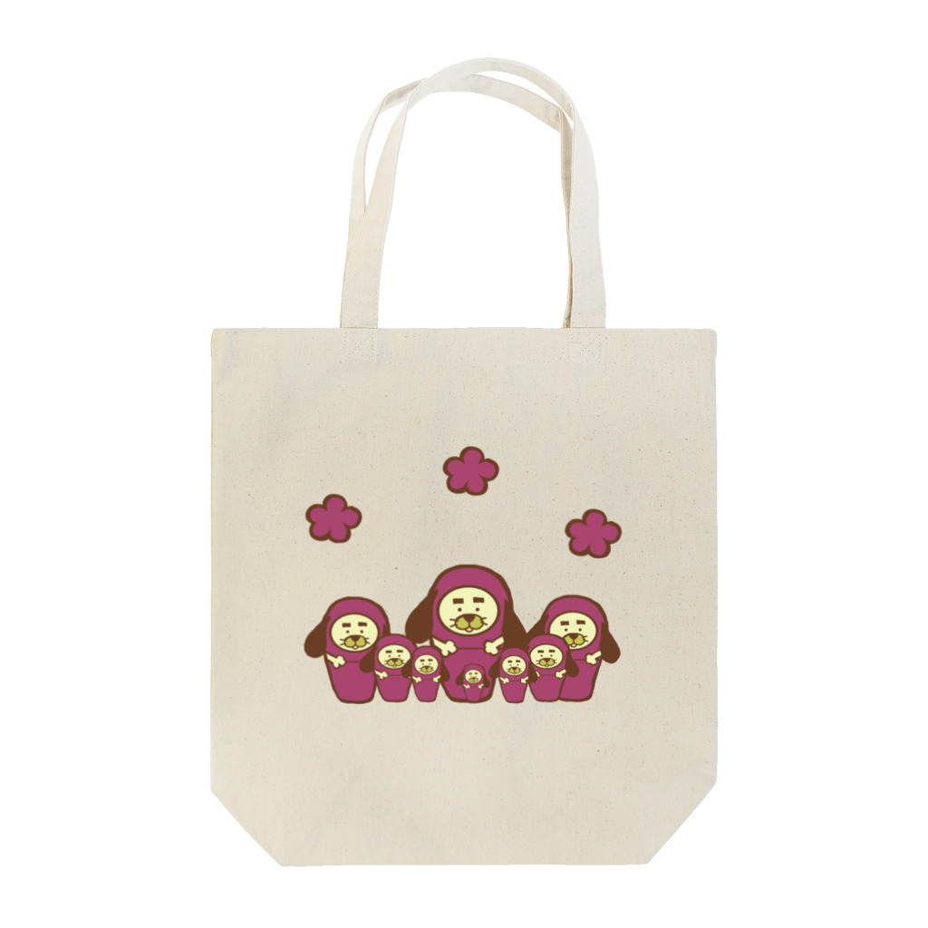 maru3のマトリョーシカ～おいもちゃんズ～ Tote Bag