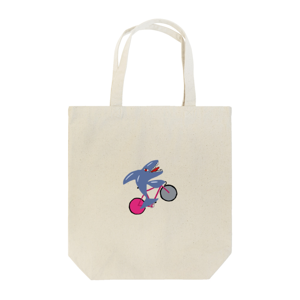 自転車好きの絵描さんの自転車好きのシャチ Tote Bag