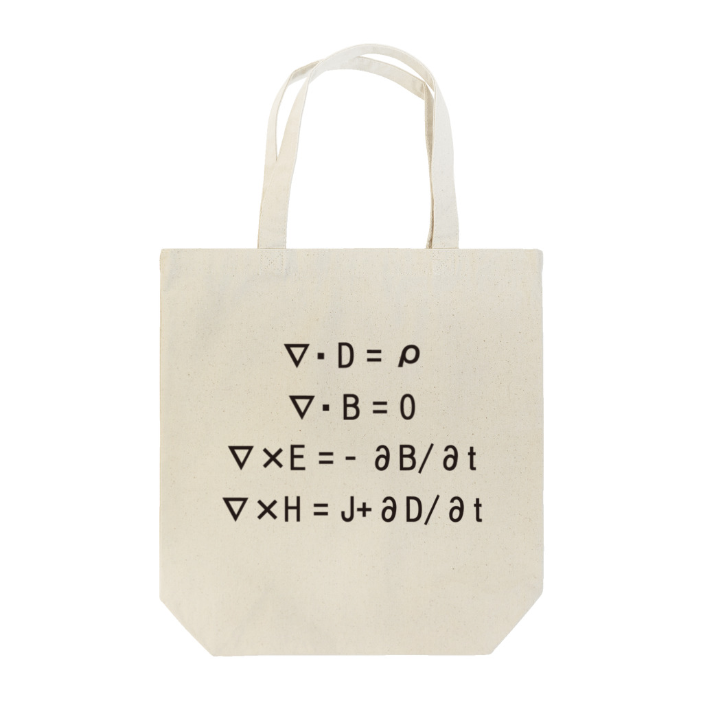 AURA_HYSTERICAのMaxwell's_Equations Tote Bag