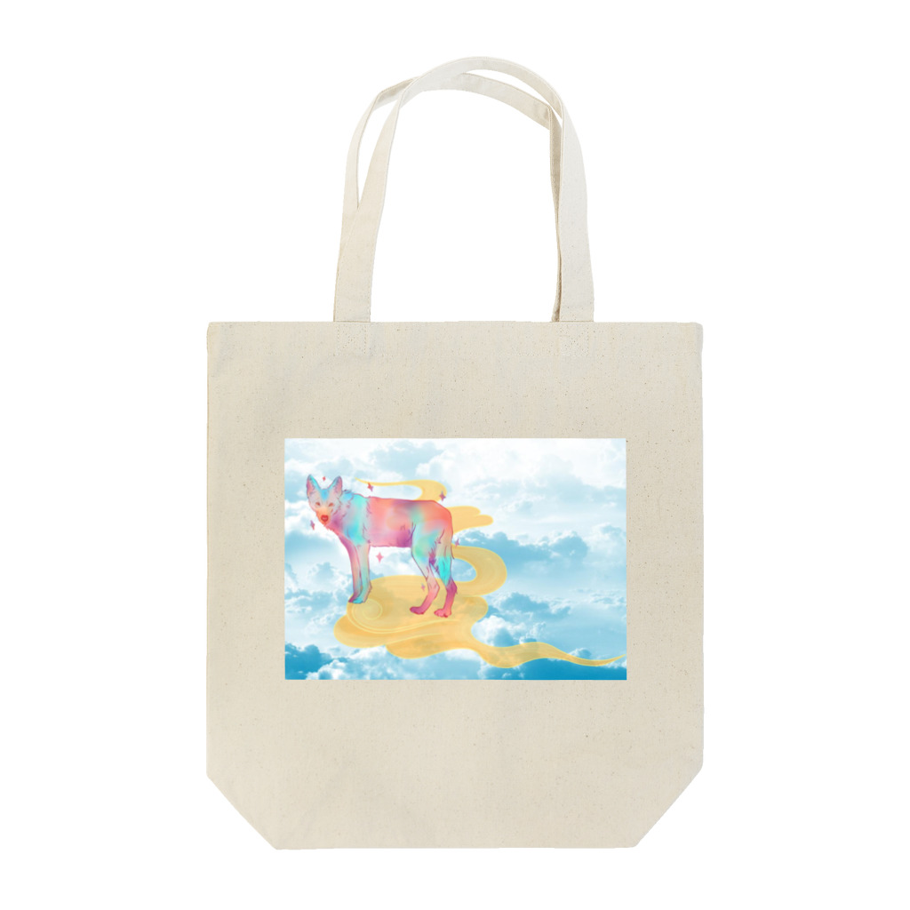 天地の宮～あめつちのみや～の神使オオカミ Tote Bag