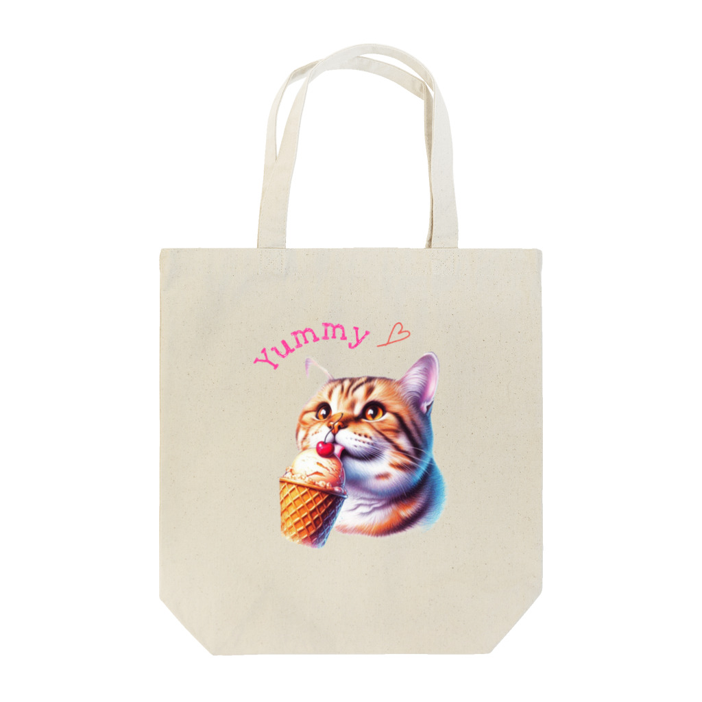 Miyagawa_nekoのYummy  カラー Tote Bag