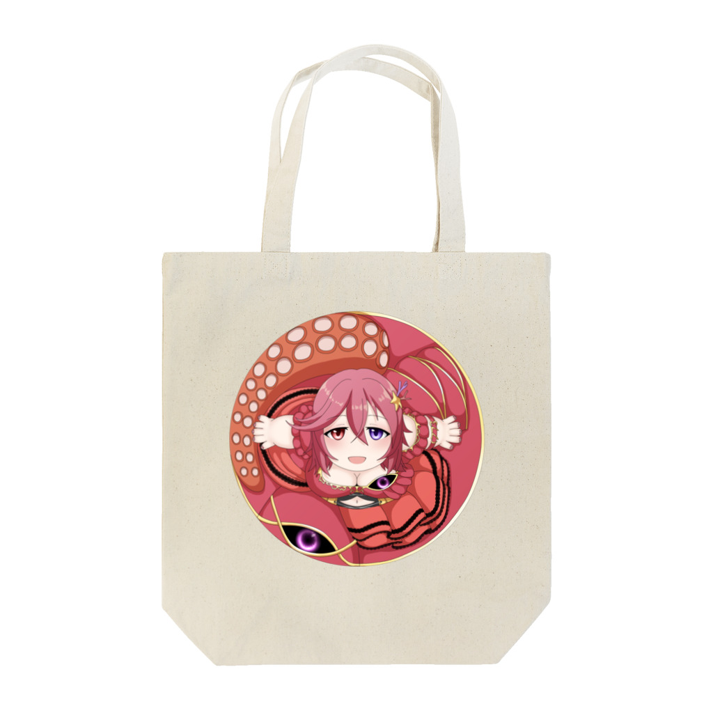 個人Vtuberテンタクル七海ショップSUZURI支店のまんまるテンタクル七海 Tote Bag