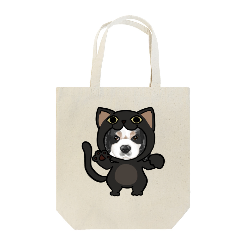 みきぞーん｜保護猫 ミッキー画伯と肉球とおともだちのmaruku Tote Bag