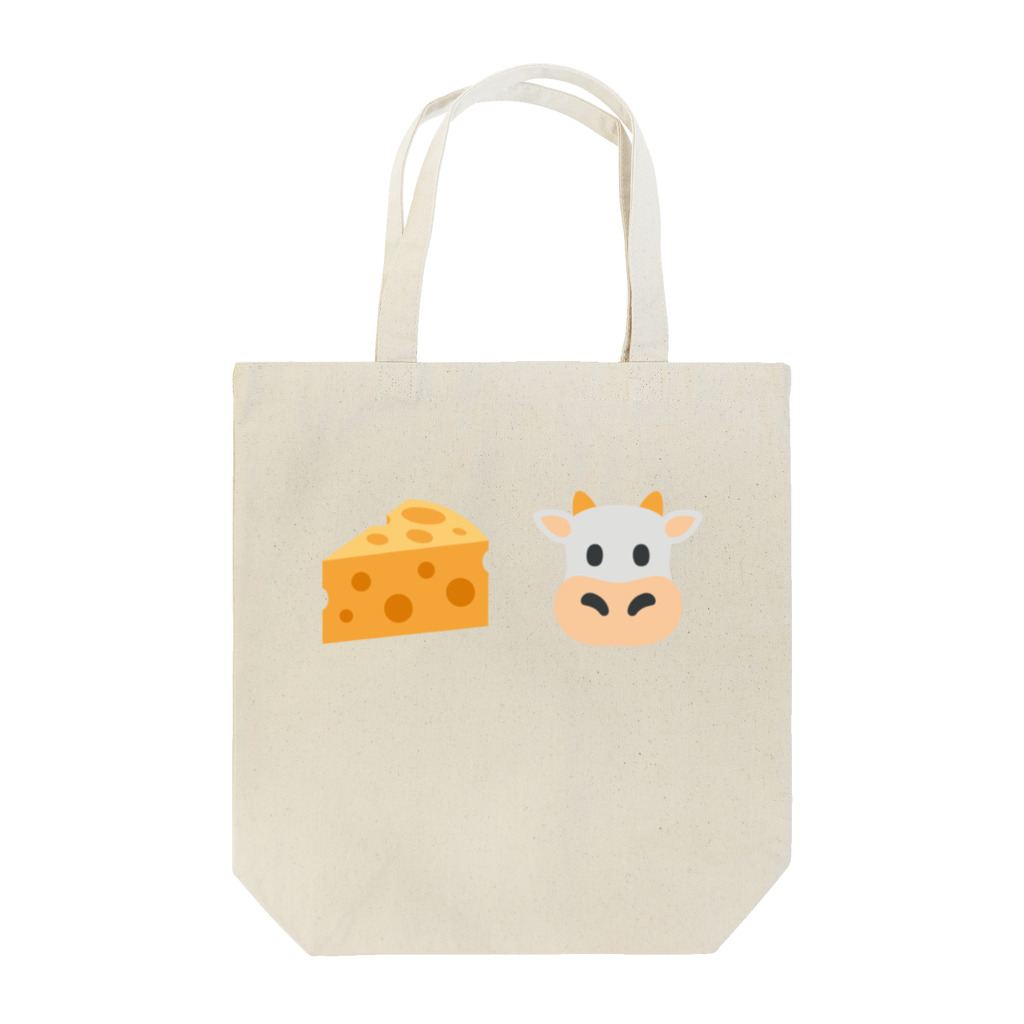 グラフィンのチー牛 ロゴ大 Tote Bag