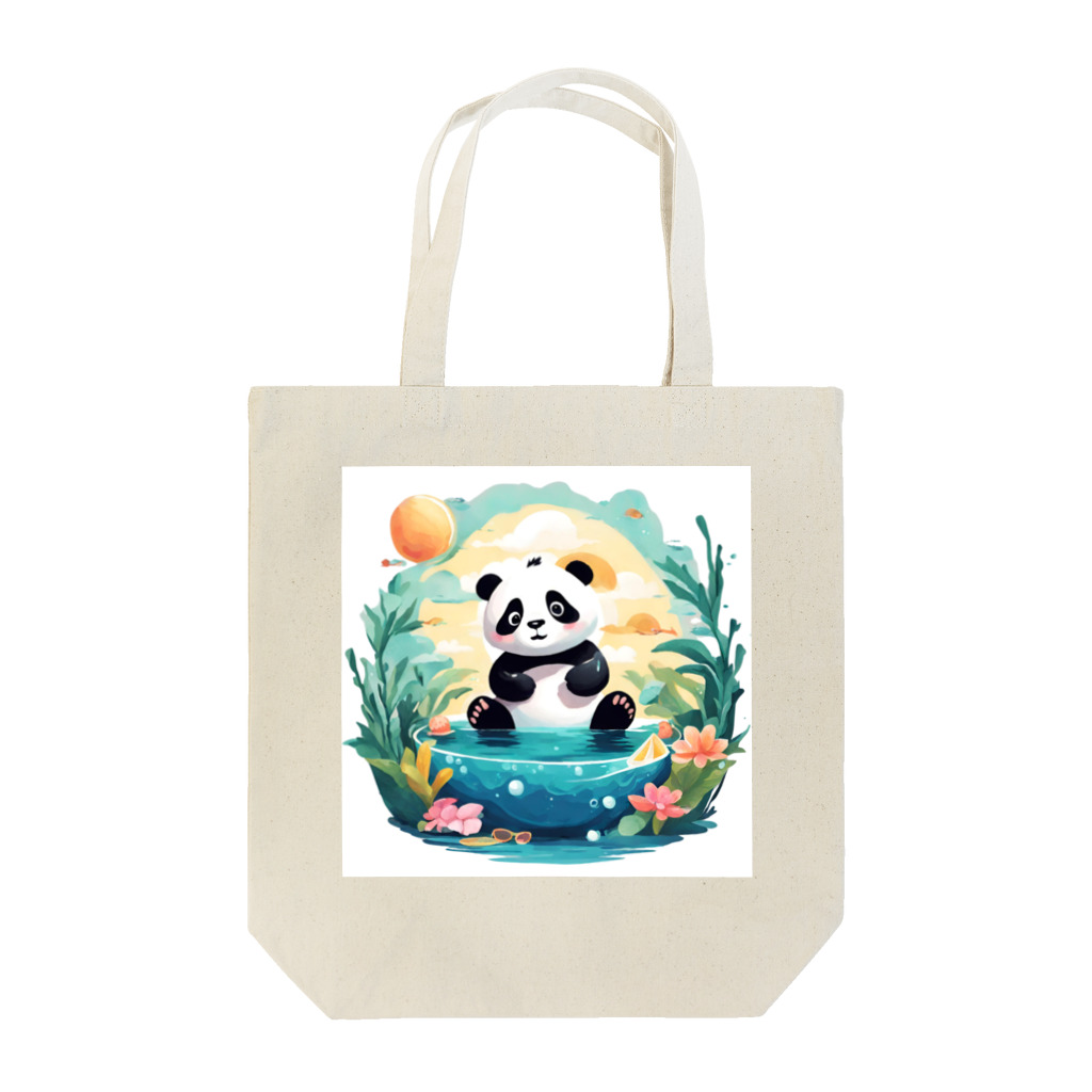 waterpandaの水辺のパンダ Tote Bag