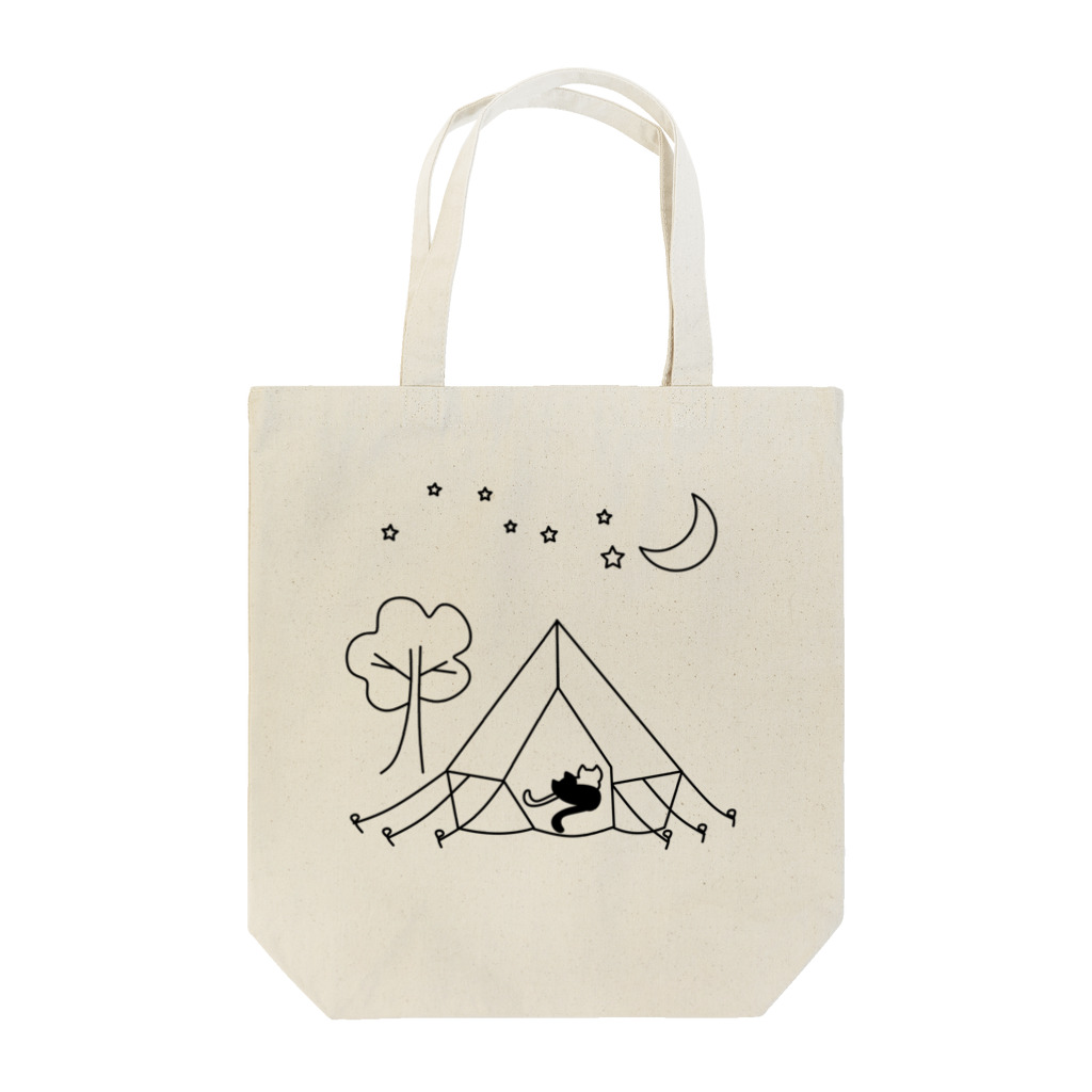 J's Mart 2ndのキャンプ猫 Tote Bag