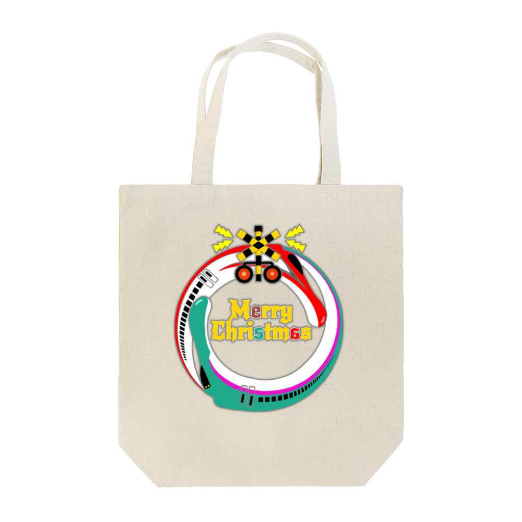 くいなの母の新幹線でクリスマスリース Tote Bag