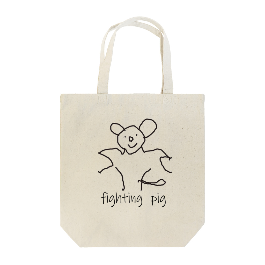 PIGの文字ありPIG Tote Bag