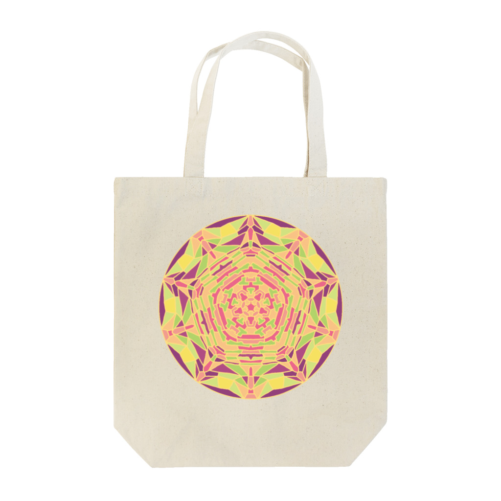 LeafCreateのフルーツカラー曼荼羅 Tote Bag