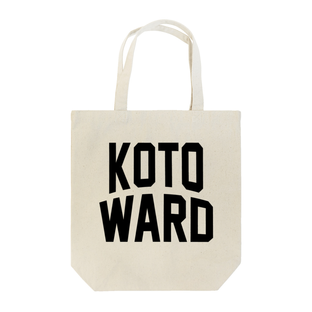JIMOTOE Wear Local Japanの江東区 KOTO WARD Tote Bag