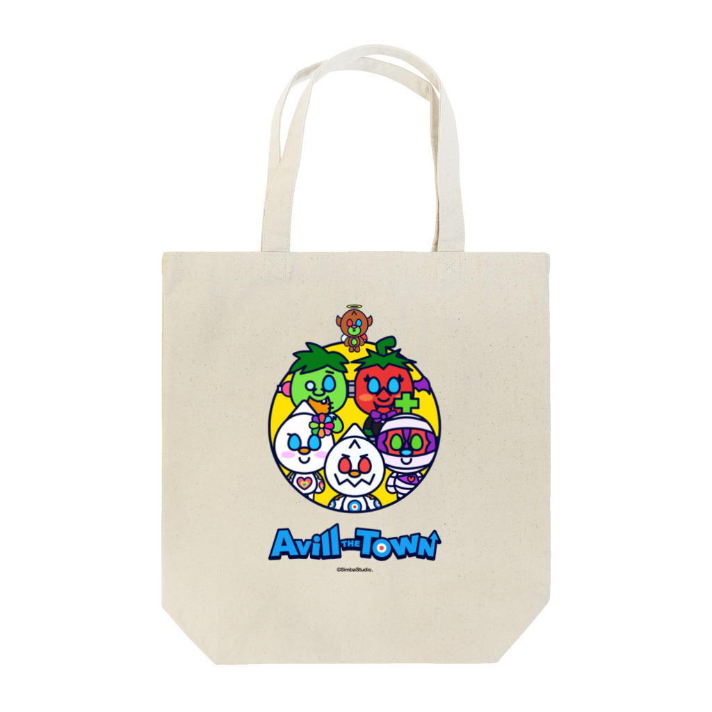 SimbaStudio ShopのAvill POP Tote Bag