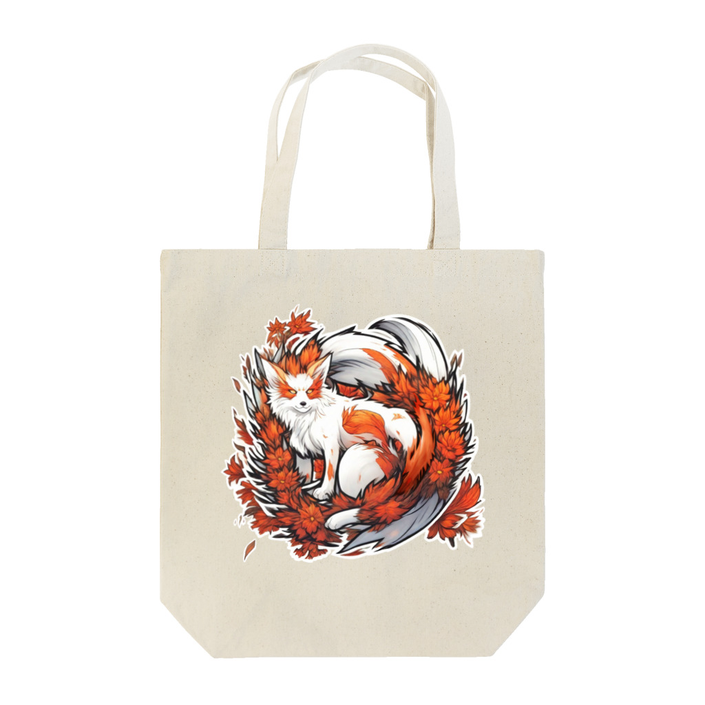 BENNY’S SHOPの花狐 Tote Bag