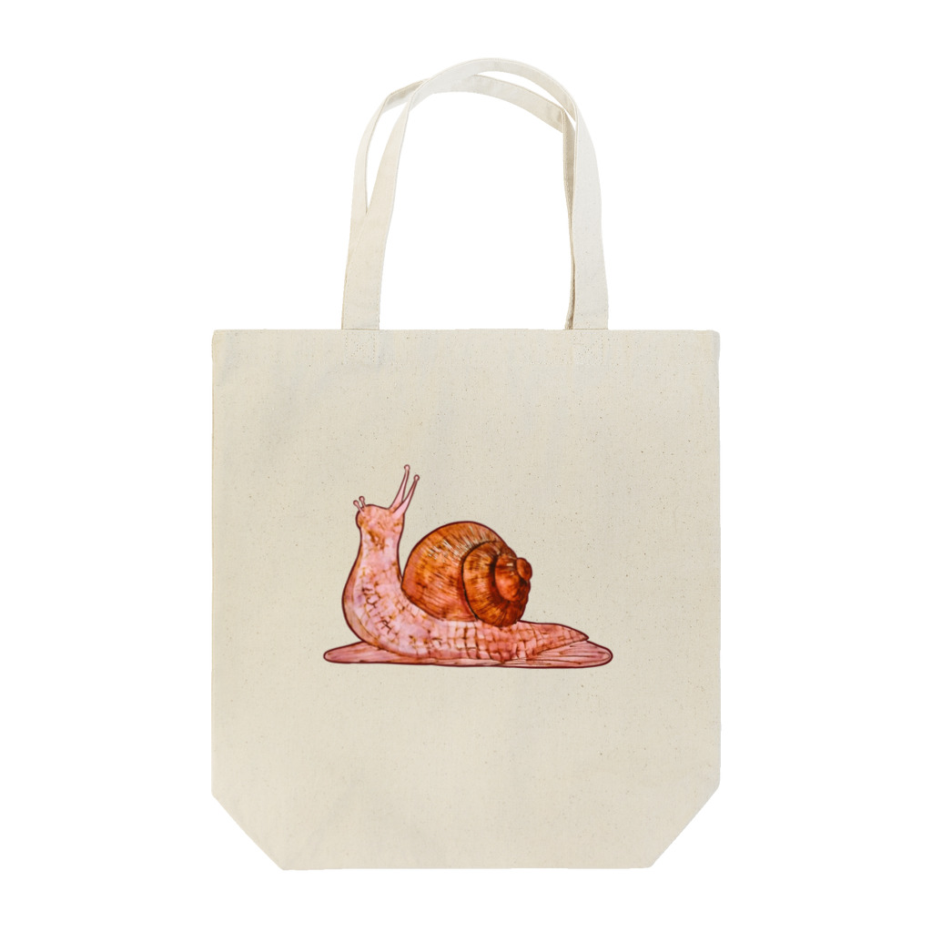 きれはし屋のゆっくり歩もうカタツムリさん Tote Bag