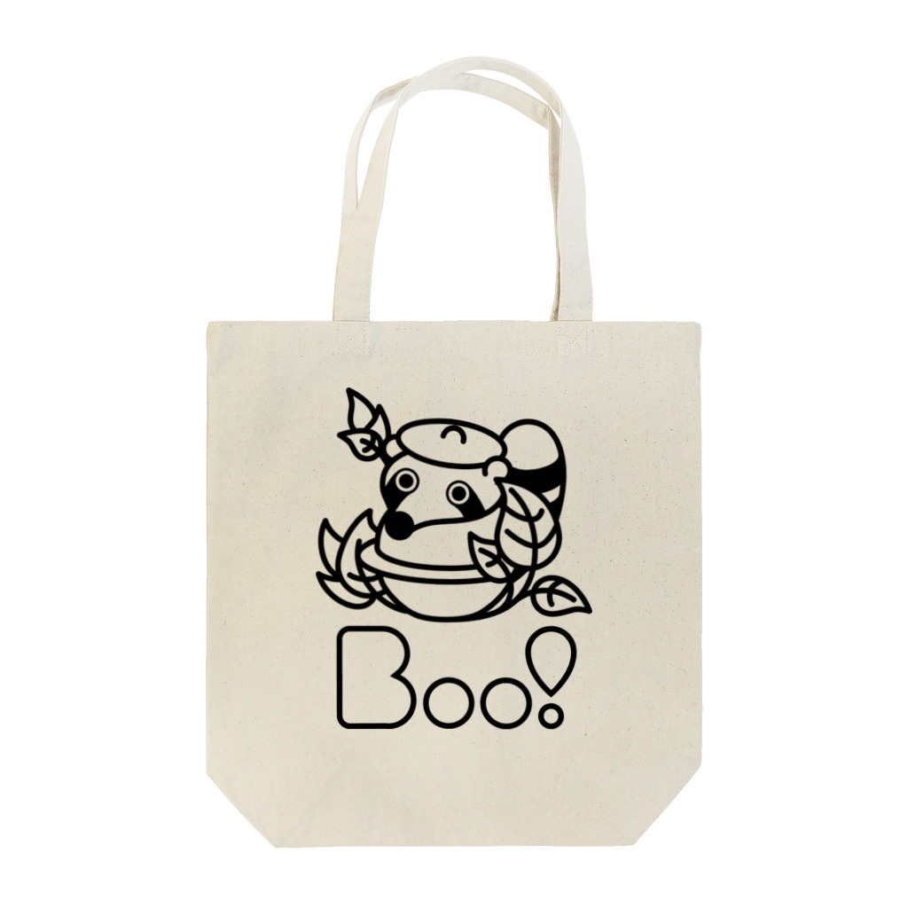 Boo!のBoo!(ぶんぶくちゃがま) Tote Bag