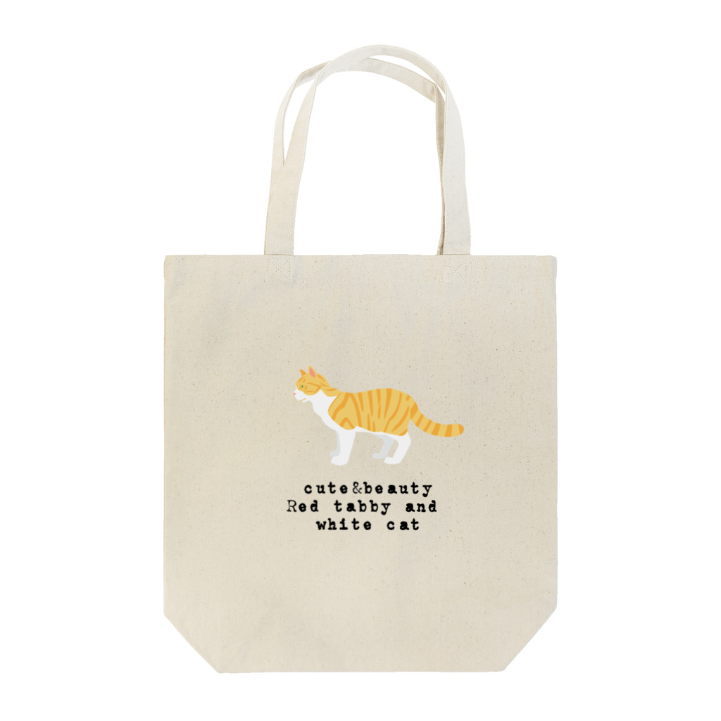 orange_honeyの猫1-8 茶白猫 Tote Bag