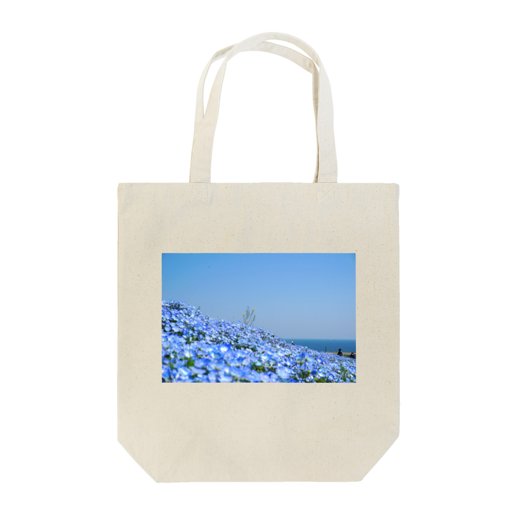 春くすのNemophila Tote Bag