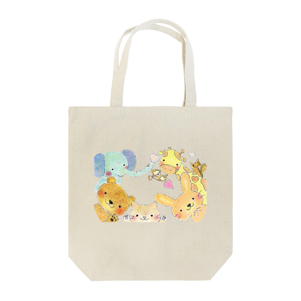 akiの優しい動物たち Tote Bag